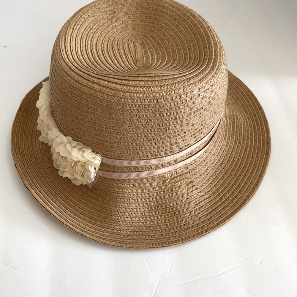 Summer hat fabric flowers - Picture 3 of 6